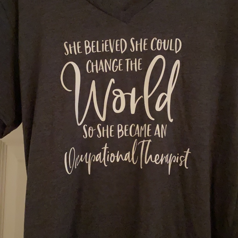 occupational therapy tee - Picture 2 of 2
